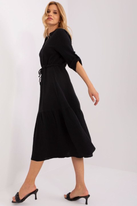 Sukienka Model TW-SK-BI-5829.11X Black - Och Bella - L Sukienka Model TW-SK-BI-5829.11X Black - Och Bella - L