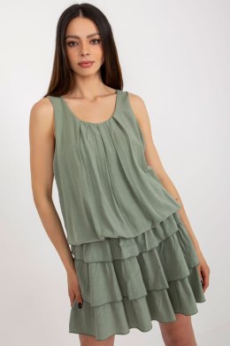 Sukienka Model TW-SK-BI-8139.44 Khaki - Och Bella - uniwersalny
