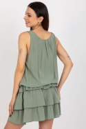 Sukienka Model TW-SK-BI-8139.44 Khaki - Och Bella - uniwersalny