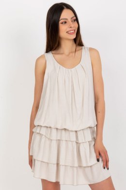 Sukienka Model TW-SK-BI-8139.44 Light Beige - Och Bella - uniwersalny