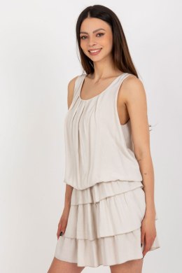 Sukienka Model TW-SK-BI-8139.44 Light Beige - Och Bella - uniwersalny