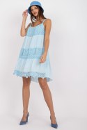 Sukienka Model TW-SK-BI-81593.28 Light Blue - Och Bella - L Sukienka Model TW-SK-BI-81593.28 Light Blue - Och Bella - L