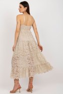 Sukienka Model TW-SK-BI-8247.62P Beige - Och Bella - XL