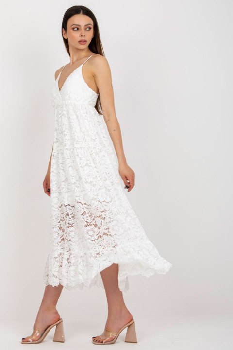 Sukienka Model TW-SK-BI-8247.62P White - Och Bella - M Sukienka Model TW-SK-BI-8247.62P White - Och Bella - M