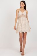 Sukienka Model TW-SK-BI-8971.99 Beige - Och Bella - M