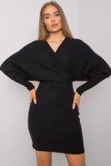 Sukienka Model TW-SK-BI-ZS5147.22 Black - Och Bella - uniwersalny Sukienka Model TW-SK-BI-ZS5147.22 Black - Och Bella - uniwersalny