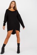 Sweter Damski Model TW-SW-BI-1222.13X Black - Och Bella - uniwersalny