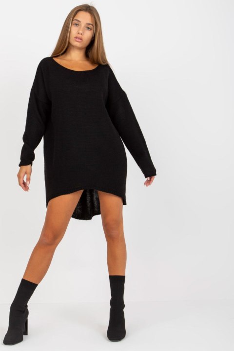 Sweter Damski Model TW-SW-BI-1222.13X Black - Och Bella - uniwersalny