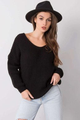 Sweter Damski Model TW-SW-BI-19710.11 Black - Och Bella - uniwersalny