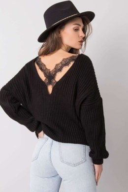 Sweter Damski Model TW-SW-BI-19710.11 Black - Och Bella - uniwersalny