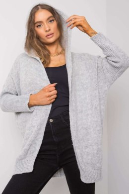 Sweter Kardigan Model TW-SW-BI-6911.15 Grey - Och Bella - uniwersalny