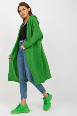 Sweter Kardigan Model TW-SW-BI-M56.35 Green - Och Bella - uniwersalny