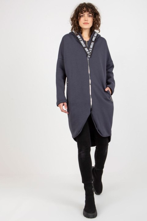 Bluza Damska Model RV-BL-6683.00P Grafit - Relevance - L/XL Bluza Damska Model RV-BL-6683.00P Grafit - Relevance - L/XL
