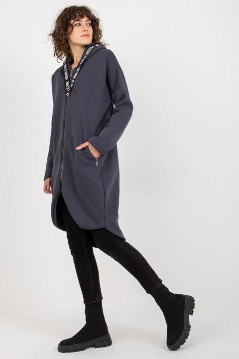 Bluza Damska Model RV-BL-6683.00P Grafit - Relevance - S/M Bluza Damska Model RV-BL-6683.00P Grafit - Relevance - S/M
