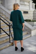 Spódnica Komplet Model M329/5 Green - La Aurora - 36