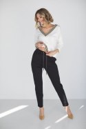 Spodnie Dresowe Model M343 Black - La Aurora - 44