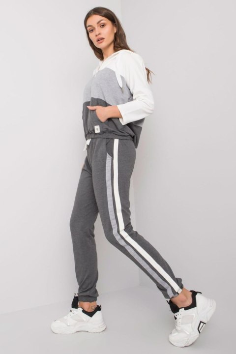 Spodnie Komplet Model RV-KMPL-6943.57 White/Grey - Relevance - S/M Spodnie Komplet Model RV-KMPL-6943.57 White/Grey - Relevance - S/M