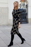 Sukienka Model M376/3 Lurex Black - La Aurora - 42