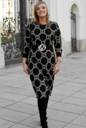 Sukienka Model M376/3 Lurex Black - La Aurora - 44