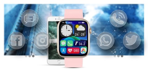 Smartwatch Damski Gravity GT3-1 Smartwatch Damski Gravity GT3-1