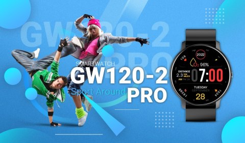 Smartwatch Giewont Sport Around PRO SmartCall GW120-2 PRO - Carbon Smartwatch Giewont Sport Around PRO SmartCall GW120-2 PRO - Carbon