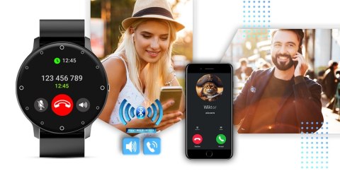 Smartwatch Giewont Sport Around PRO SmartCall GW120-2 PRO - Carbon Smartwatch Giewont Sport Around PRO SmartCall GW120-2 PRO - Carbon