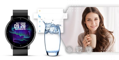 Smartwatch Giewont Sport Around PRO SmartCall GW120-2 PRO - Carbon Smartwatch Giewont Sport Around PRO SmartCall GW120-2 PRO - Carbon