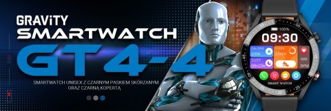 Smartwatch Męski Gravity GT4-4 Smartwatch Męski Gravity GT4-4