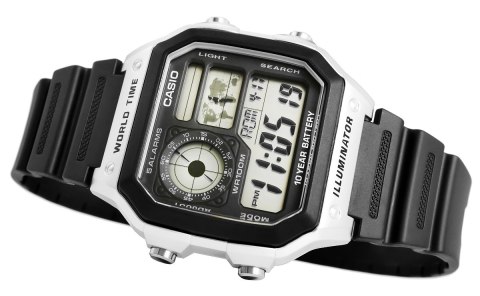 Zegarek Męski CASIO AE-1200WH-1CVEF + BOX Zegarek Męski CASIO AE-1200WH-1CVEF + BOX