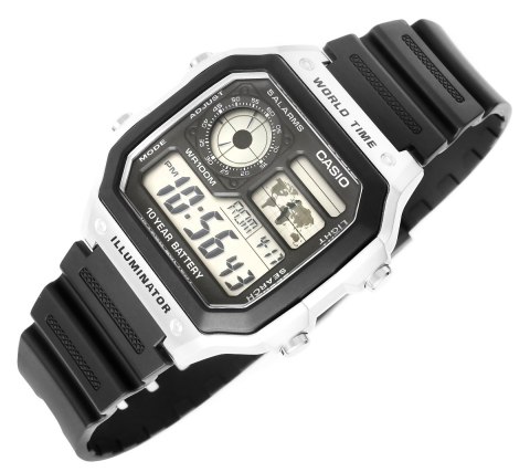 Zegarek Męski CASIO AE-1200WH-1CVEF + BOX Zegarek Męski CASIO AE-1200WH-1CVEF + BOX