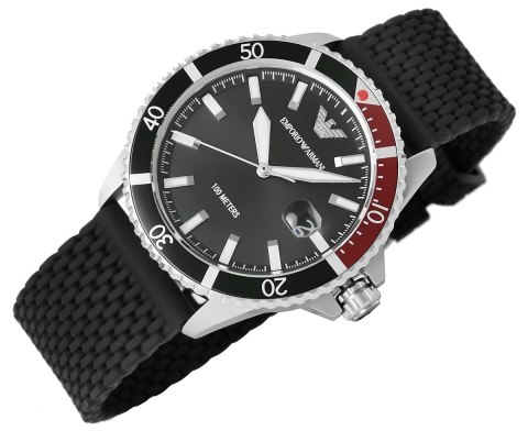 Zegarek Męski Emporio Armani Diver AR11341 Zegarek Męski Emporio Armani Diver AR11341