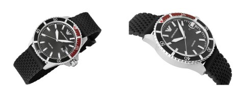 Zegarek Męski Emporio Armani Diver AR11341 Zegarek Męski Emporio Armani Diver AR11341