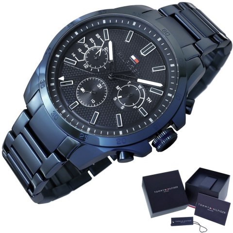 Zegarek Męski Tommy Hilfiger Decker 1791560 + BOX Zegarek Męski Tommy Hilfiger Decker 1791560 + BOX