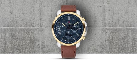 Zegarek Męski Tommy Hilfiger Decker 1791561 + BOX Zegarek Męski Tommy Hilfiger Decker 1791561 + BOX