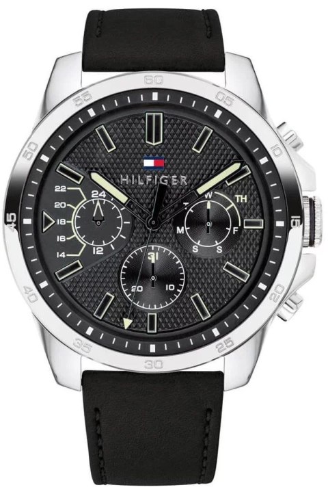 Zegarek Męski Tommy Hilfiger Decker 1791563 + BOX Zegarek Męski Tommy Hilfiger Decker 1791563 + BOX