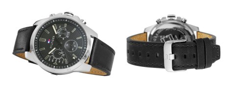 Zegarek Męski Tommy Hilfiger Decker 1791563 + BOX Zegarek Męski Tommy Hilfiger Decker 1791563 + BOX
