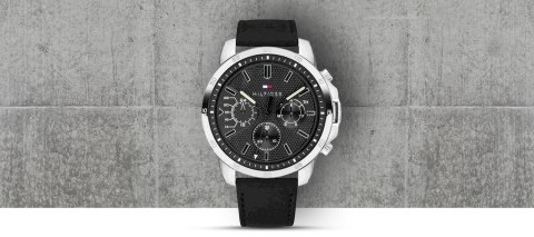 Zegarek Męski Tommy Hilfiger Decker 1791563 + BOX Zegarek Męski Tommy Hilfiger Decker 1791563 + BOX