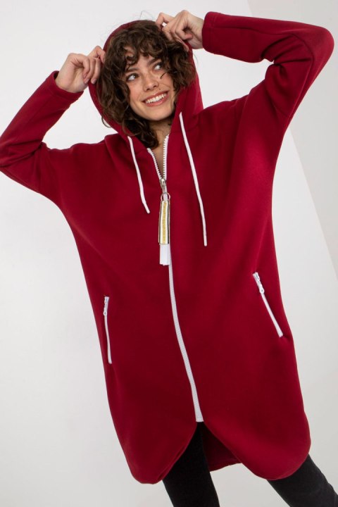 Bluza Damska Model RV-BL-4742.20P Bordo - Relevance - S/M Bluza Damska Model RV-BL-4742.20P Bordo - Relevance - S/M