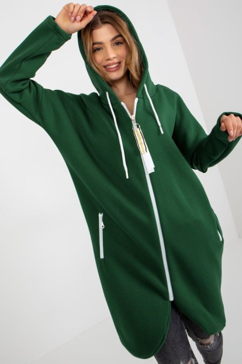 Bluza Damska Model RV-BL-4742.20P Dark Green - Relevance - S/M Bluza Damska Model RV-BL-4742.20P Dark Green - Relevance - S/M
