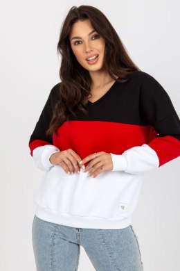 Bluza Damska Model RV-BL-8377.89 Black/Red - Relevance - uniwersalny
