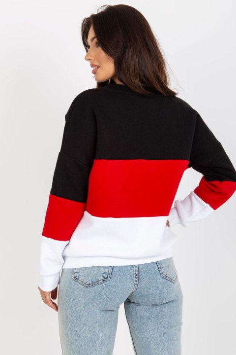 Bluza Damska Model RV-BL-8377.89 Black/Red - Relevance - uniwersalny Bluza Damska Model RV-BL-8377.89 Black/Red - Relevance - uniwersalny