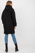 Płaszcz Damski Model RV-PL-8449.98P Black - Relevance - S/M Płaszcz Damski Model RV-PL-8449.98P Black - Relevance - S/M