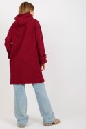 Płaszcz Damski Model RV-PL-8449.98P Bordo - Relevance - S/M Płaszcz Damski Model RV-PL-8449.98P Bordo - Relevance - S/M