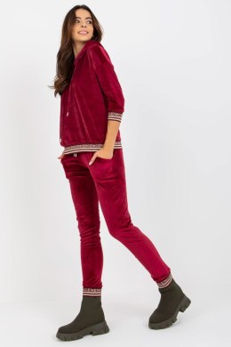Spodnie Komplet Model RV-KMPL-8286.40 Bordo - Relevance - S/M