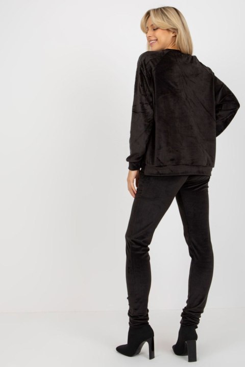Spodnie Komplet Model RV-KMPL-8436.40 Black - Relevance - S/M Spodnie Komplet Model RV-KMPL-8436.40 Black - Relevance - S/M