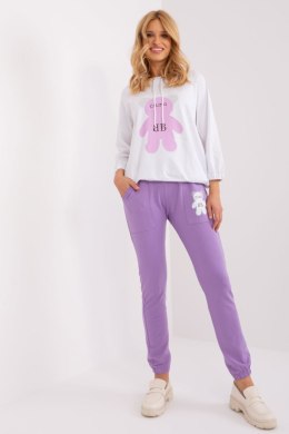 Spodnie Komplet Model RV-KMPL-8727.25X Violet - Relevance - S/M