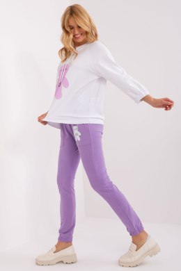Spodnie Komplet Model RV-KMPL-8727.25X Violet - Relevance - S/M