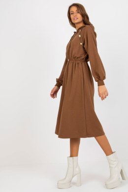 Sukienka Model RV-SK-8336.12P Brown - Relevance - uniwersalny