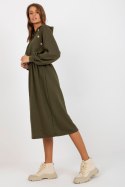 Sukienka Model RV-SK-8336.12P Khaki - Relevance - uniwersalny