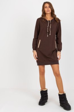Sukienka Model RV-TU-8379.46 Dark Brown - Relevance - uniwersalny